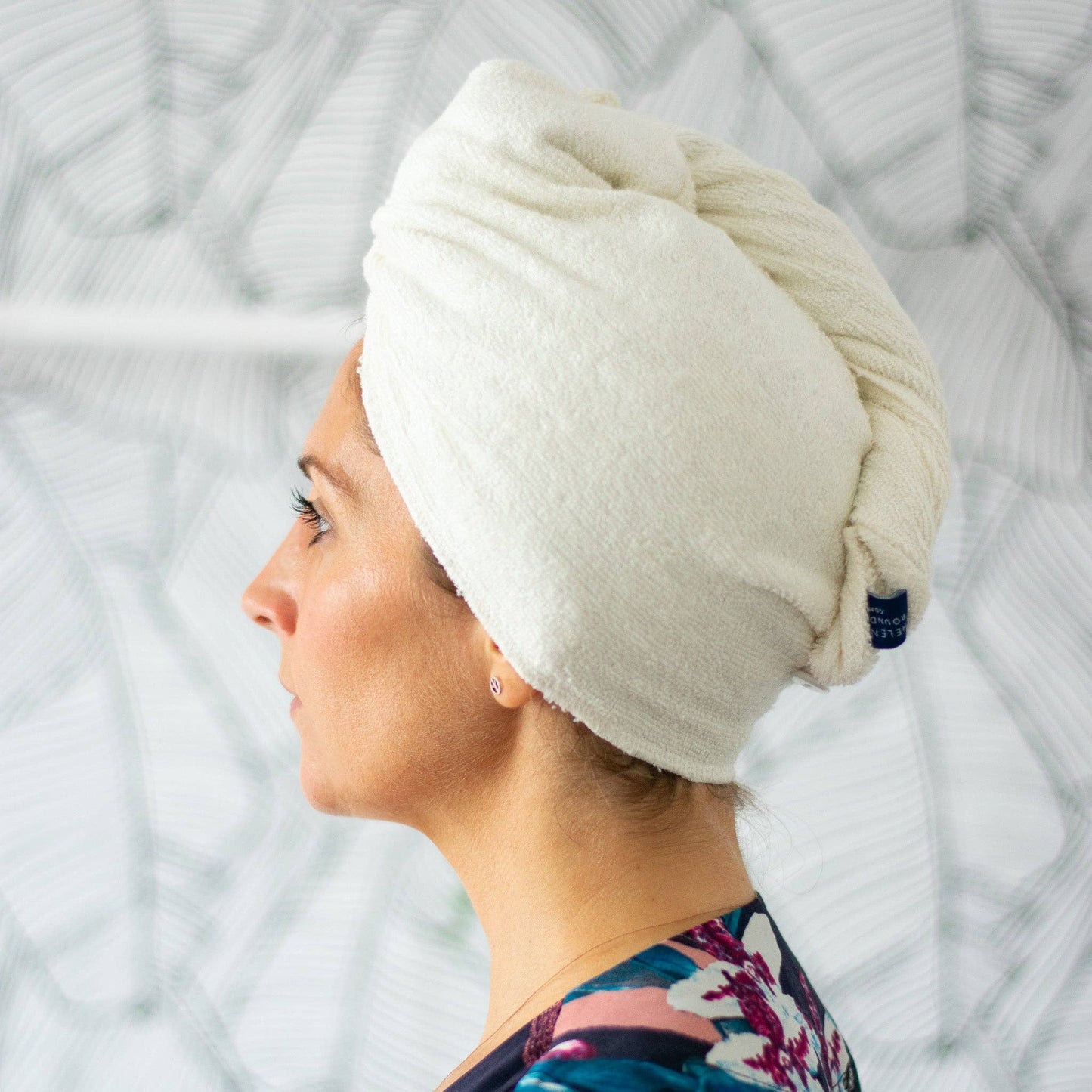 Bamboo Hair Wrap Towel, Super Soft For Drying Hair: Reusable Bamboo Hair Wrap