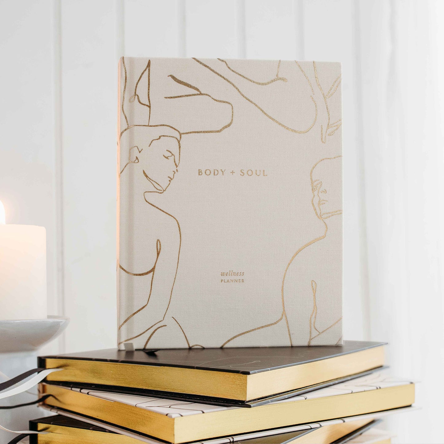 Body + Soul (Cloth) Wellness Journal and Planner (Cloth)