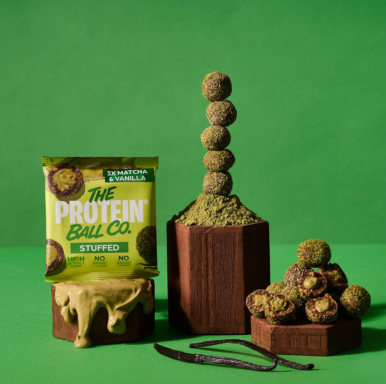 *NEW FLAVOUR* MATCHA & VANILLA - STUFFED 36G