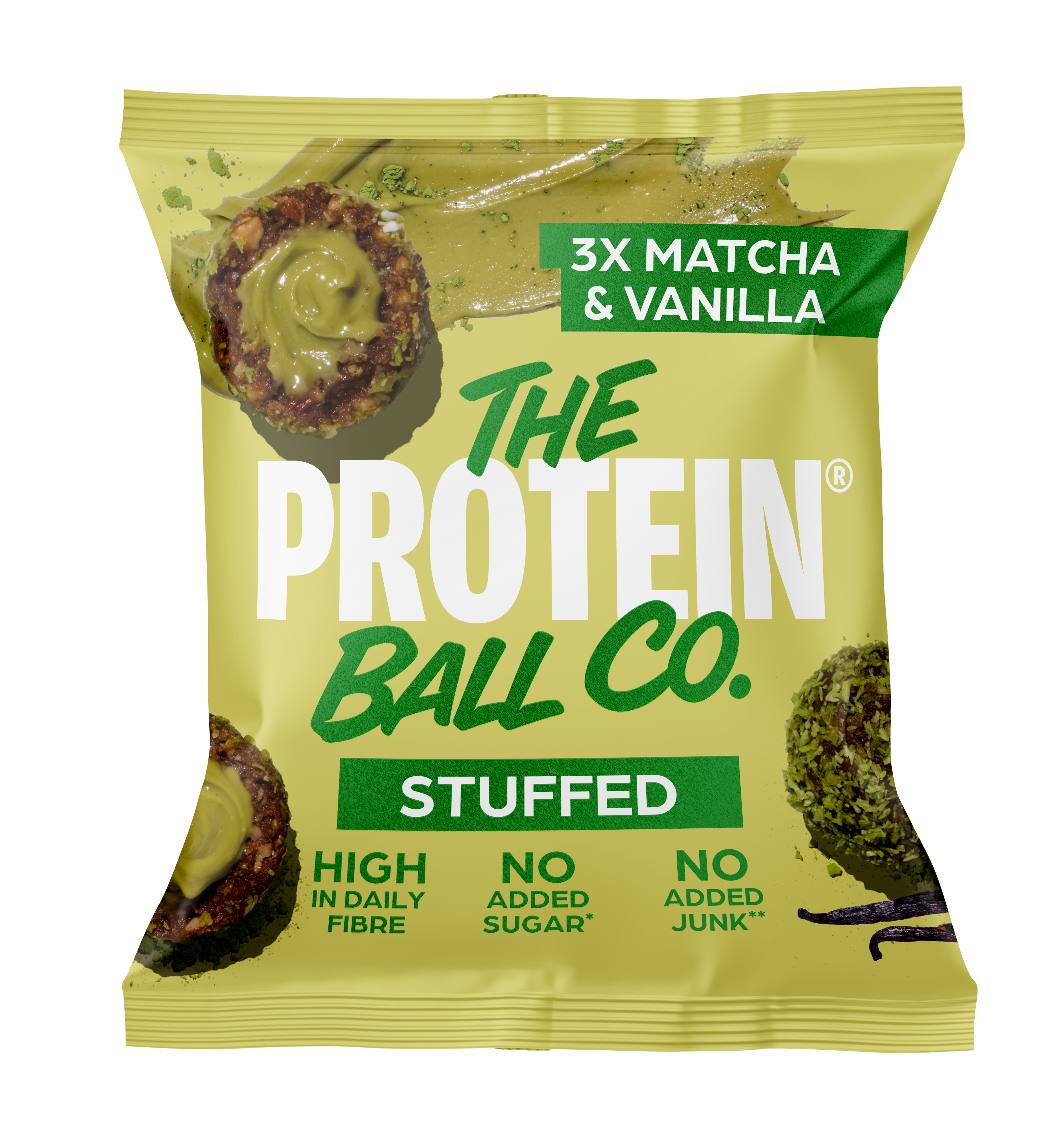 *NEW FLAVOUR* MATCHA & VANILLA - STUFFED 36G