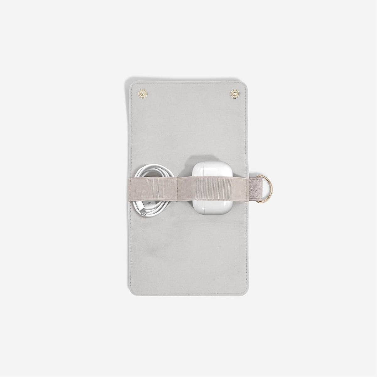 Taupe Compact Cable Organiser