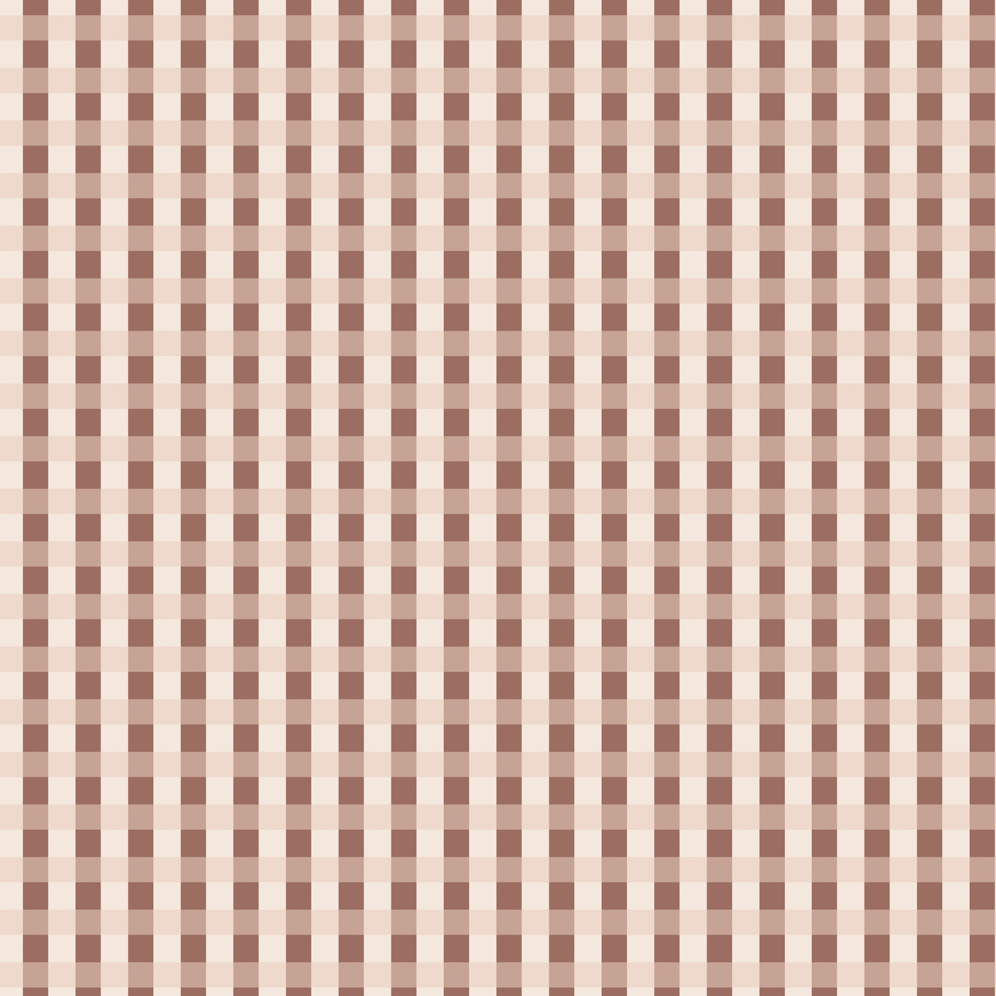 Rose Gingham Wrapping Paper