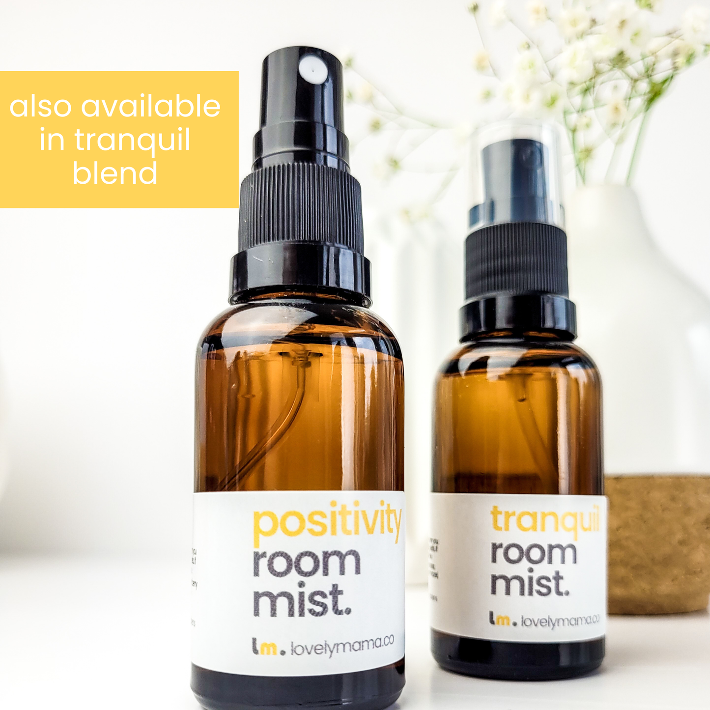 Positivity Room Spray| 100% Natural Non Toxic Room Mist: 30ml