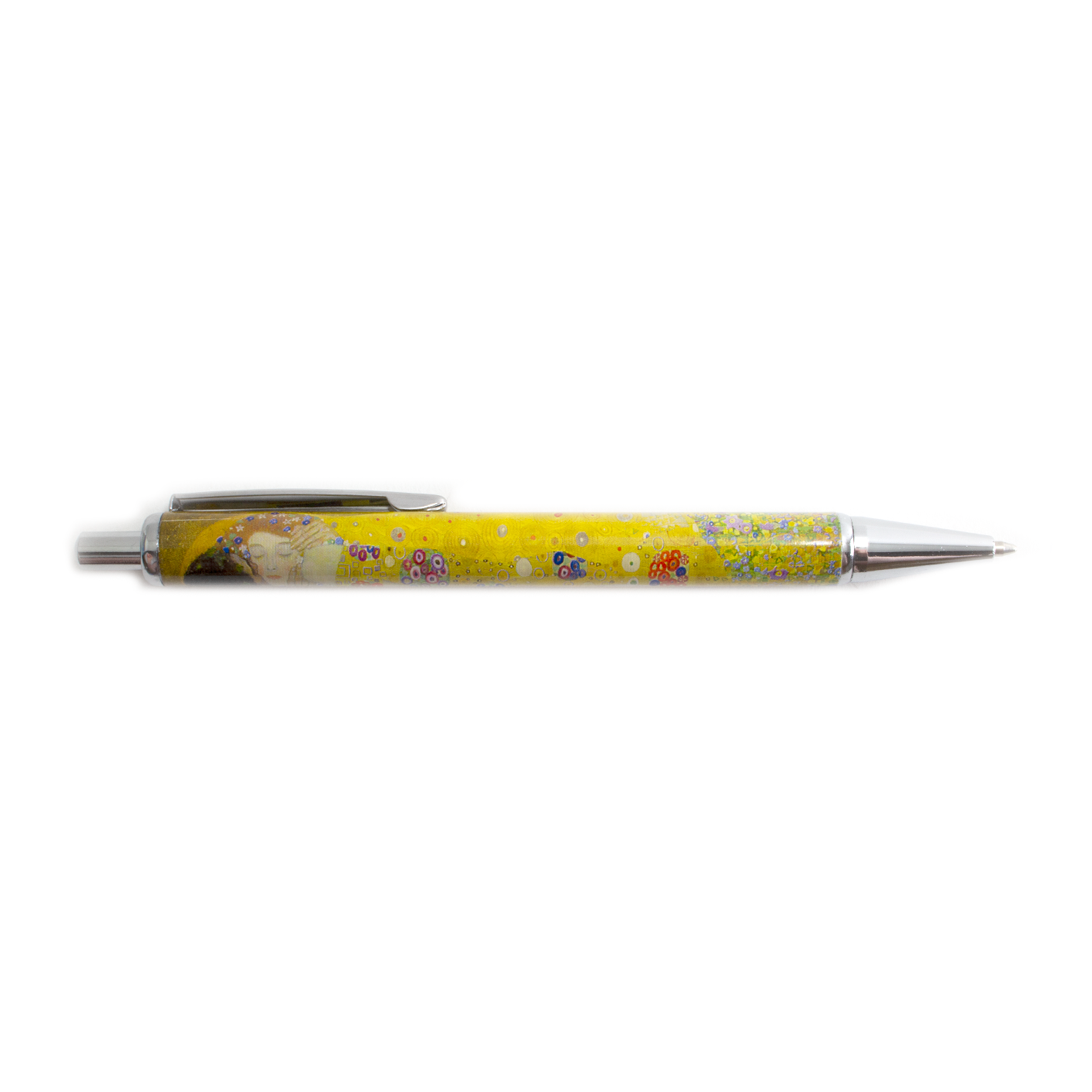Ballpen in box, refillable, Gustav Klimt, The kiss