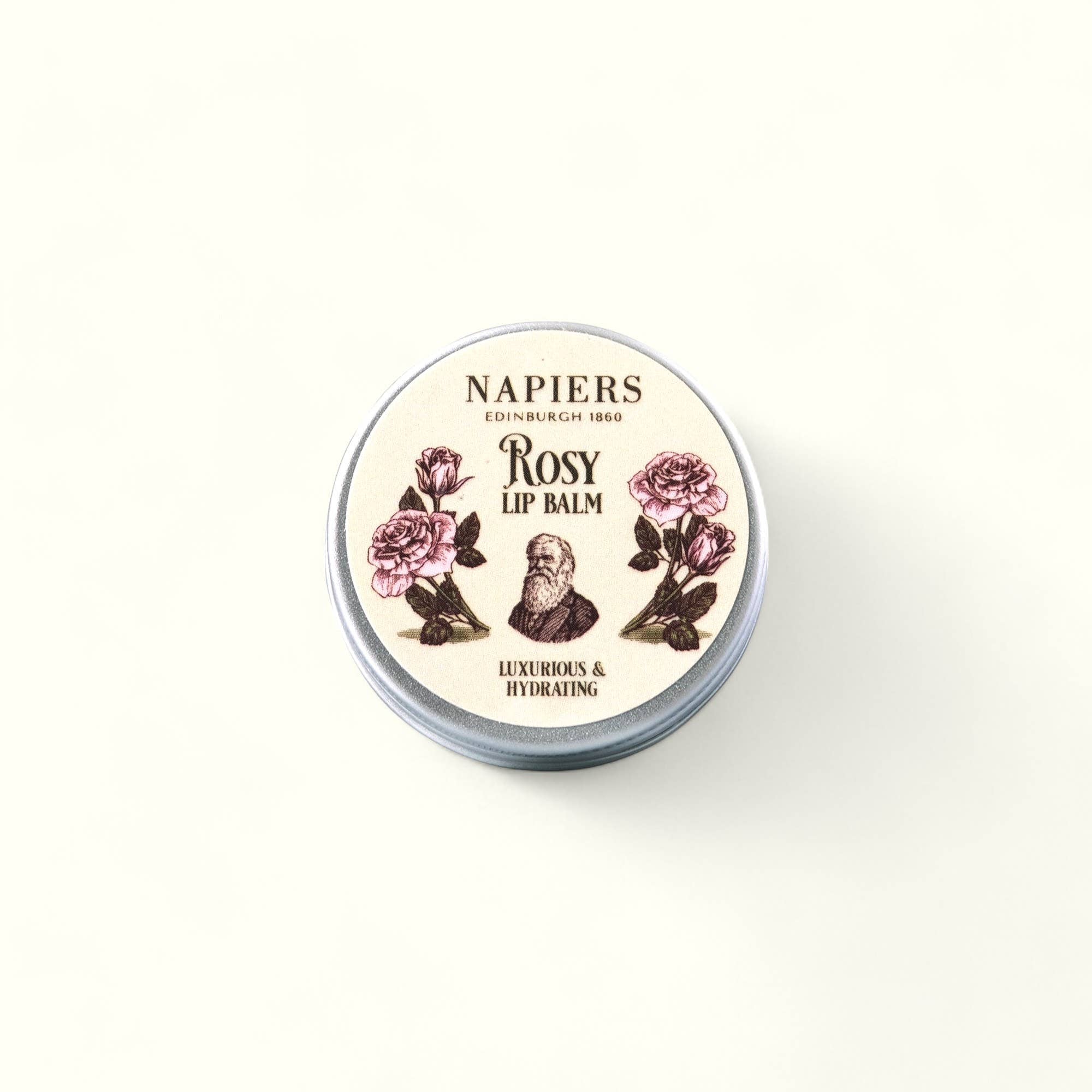 Napiers Rosy Rose Lip Balm: 15ml