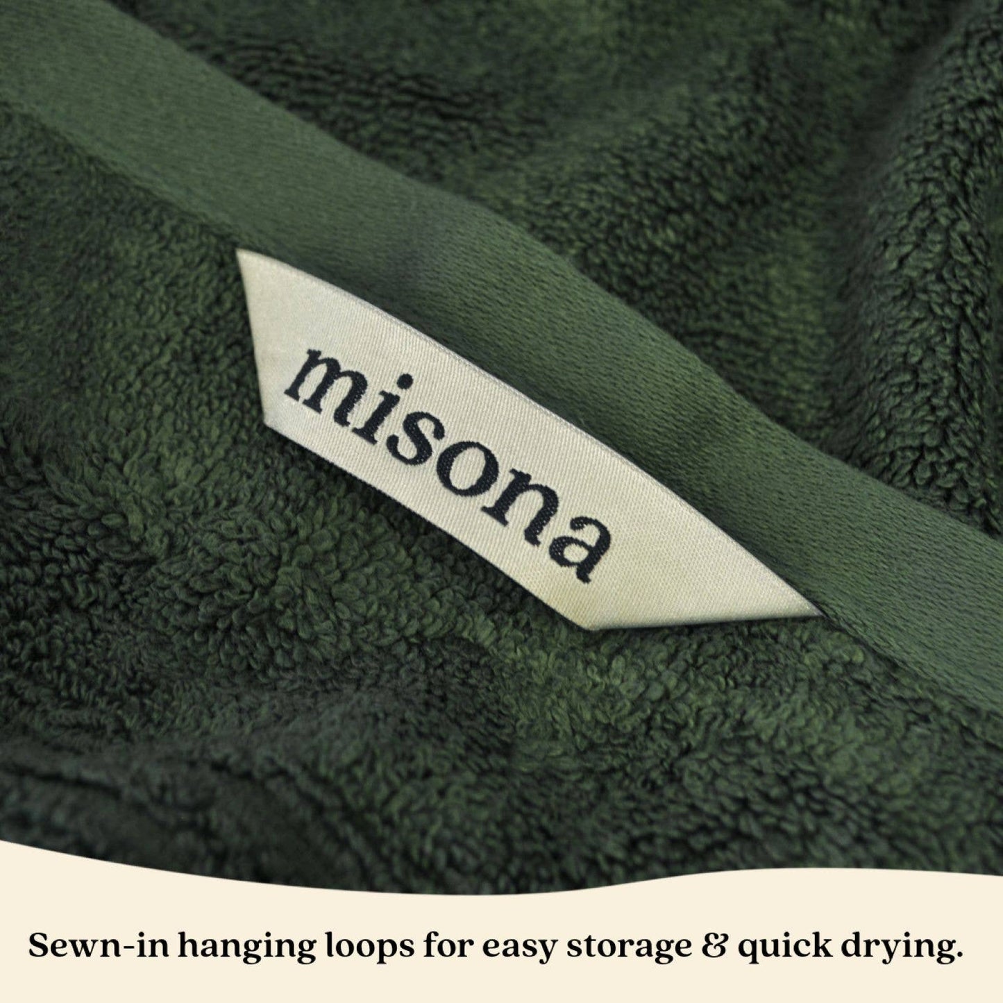 Ultra Soft - Plush Hypo-Allergenic Towels: Misona Blue