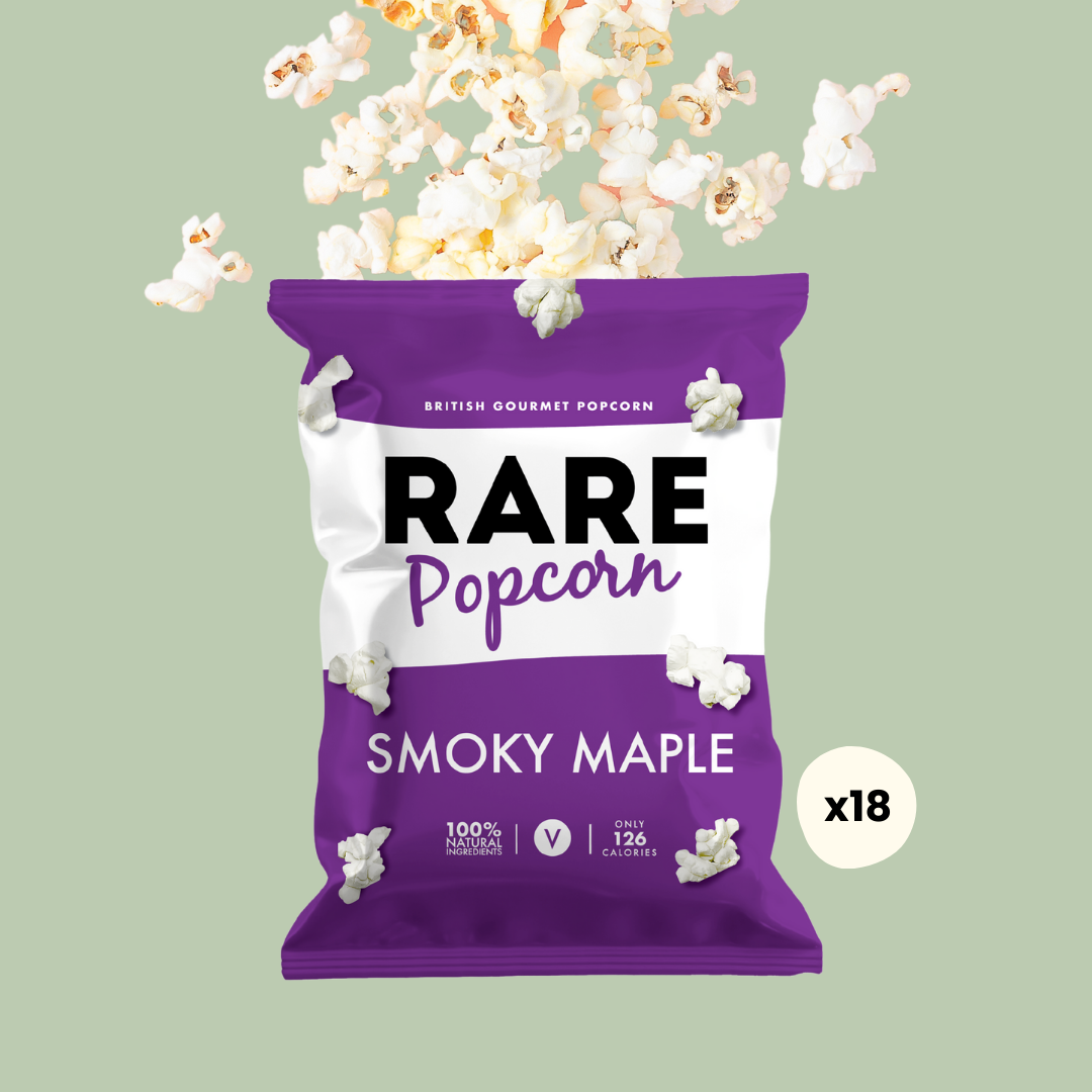 RARE Smoky Maple Popcorn (Vegan, Natural)