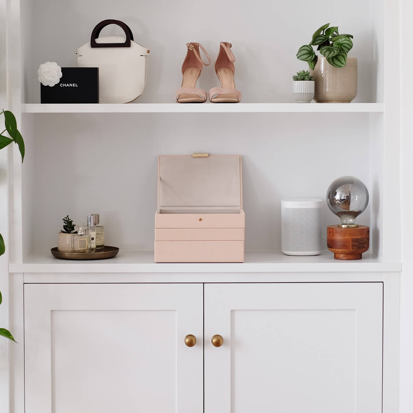 Blush Classic Jewellery Box set of 3 (with drawers)