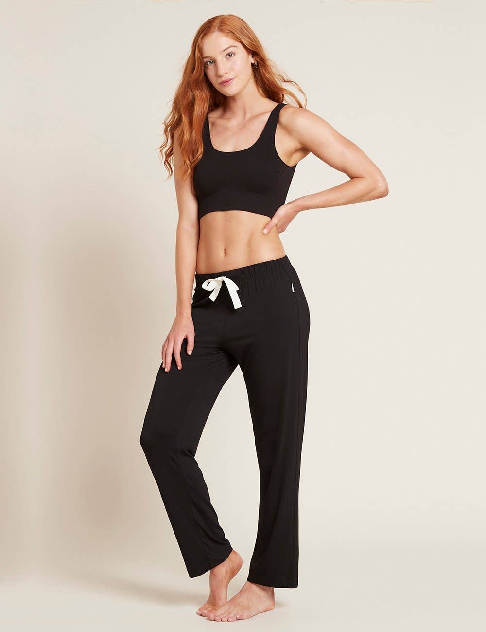 Bamboo Goodnight Sleep Pant Black