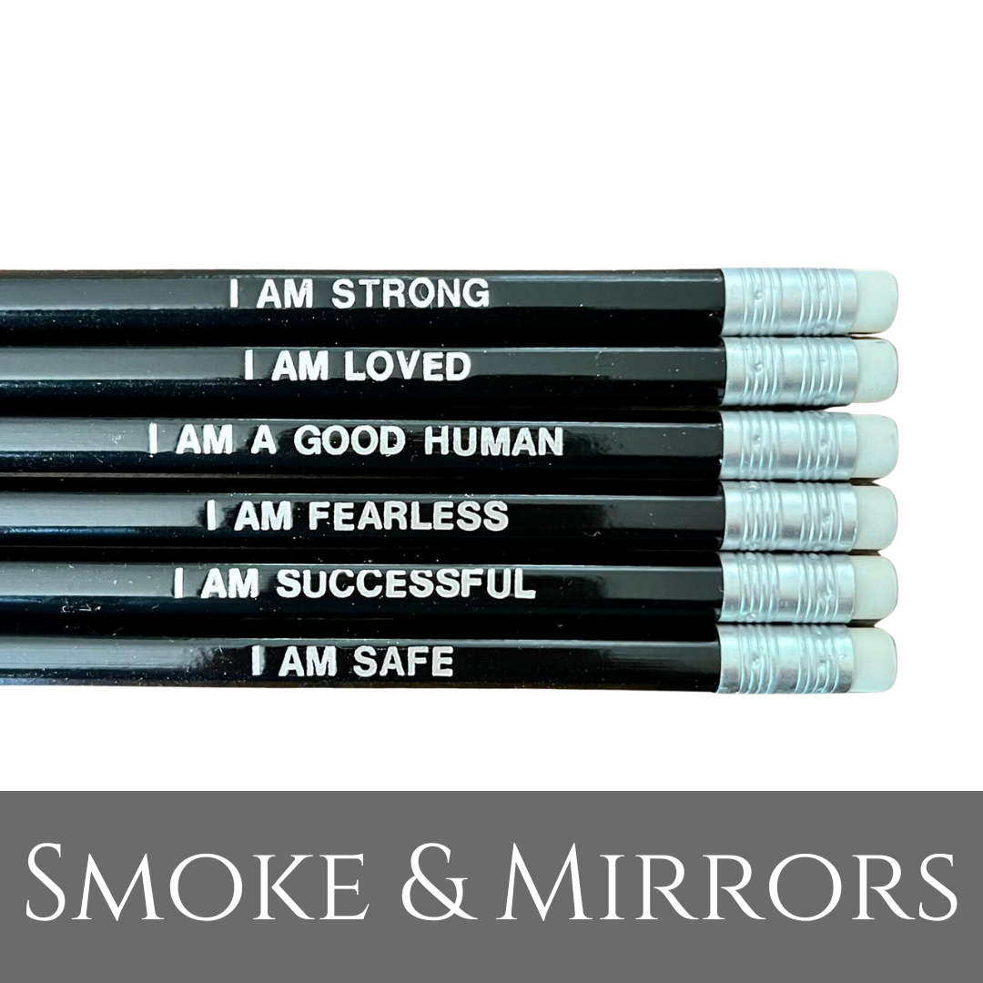 Heart Hug Affirmation Pencils 6 pack