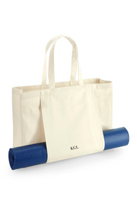KGL Organic Yoga Tote Bag in Black