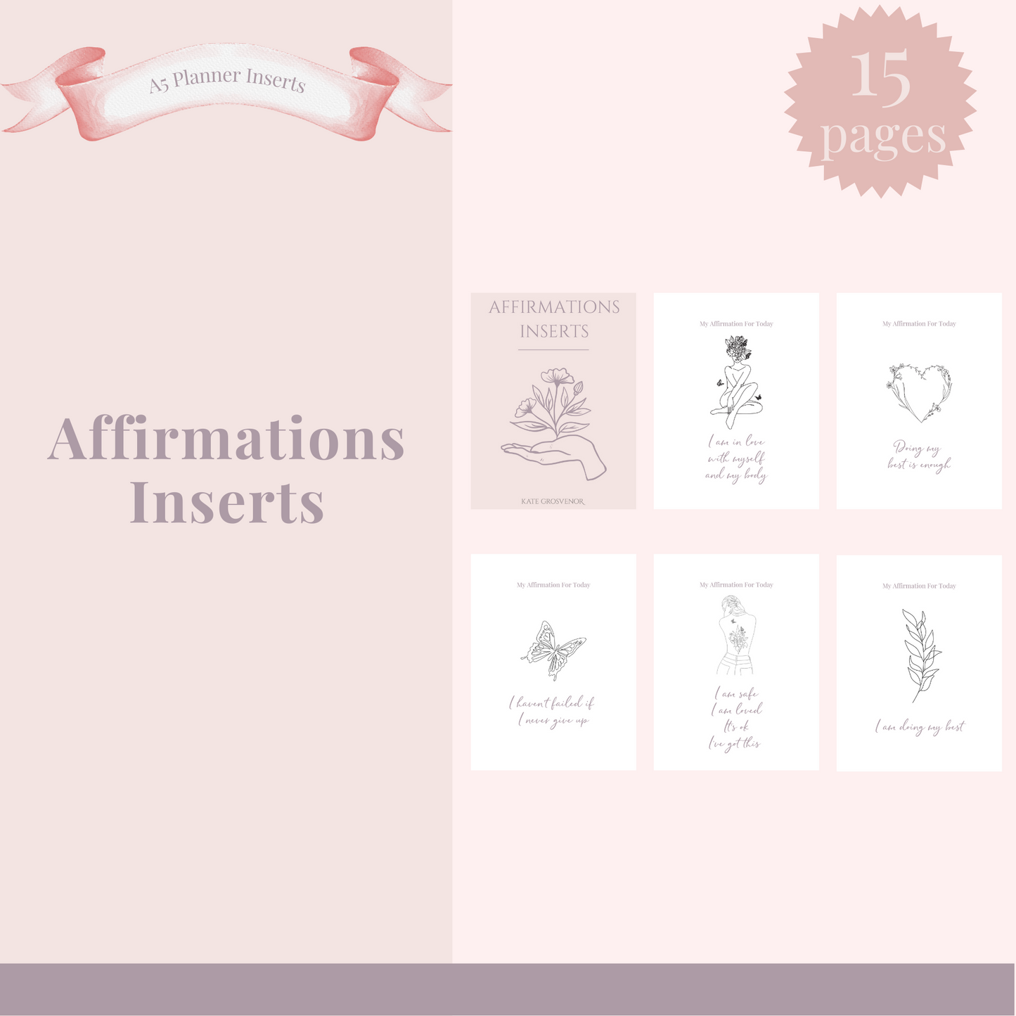 Affirmations Insert