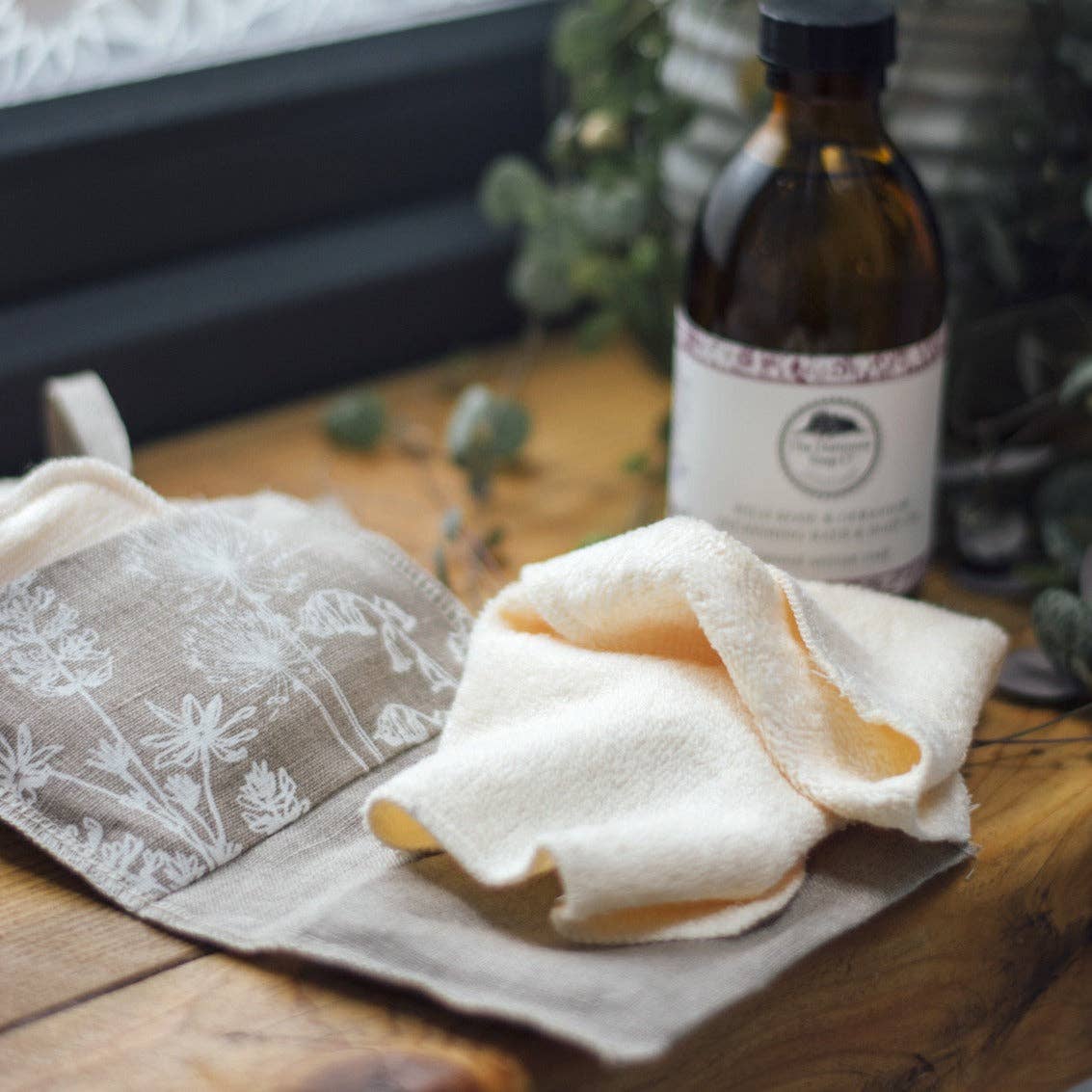 Reusable Bamboo Face Cloth: Single Face Cloth Bundle of 10