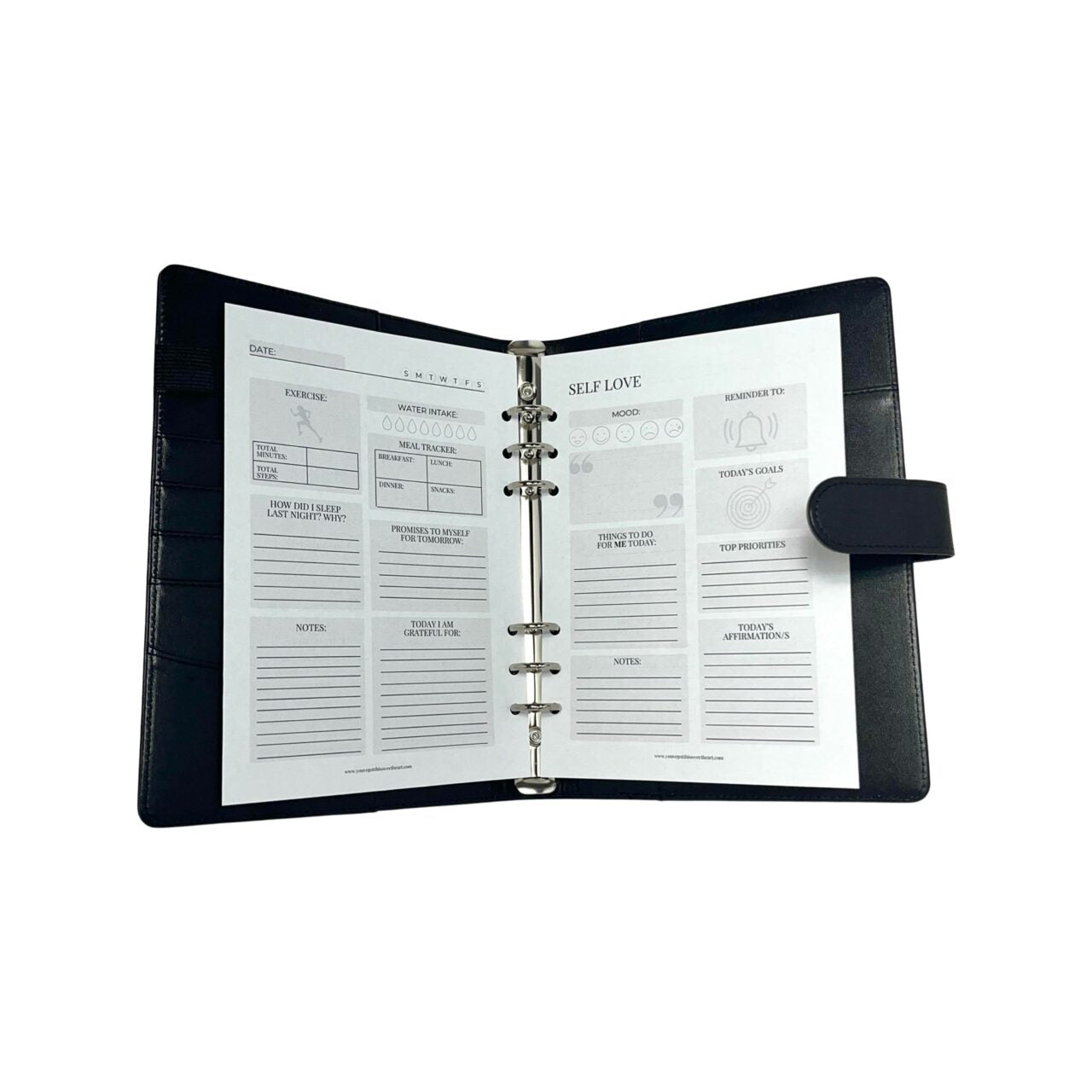 Self Love Daily Journal Insert