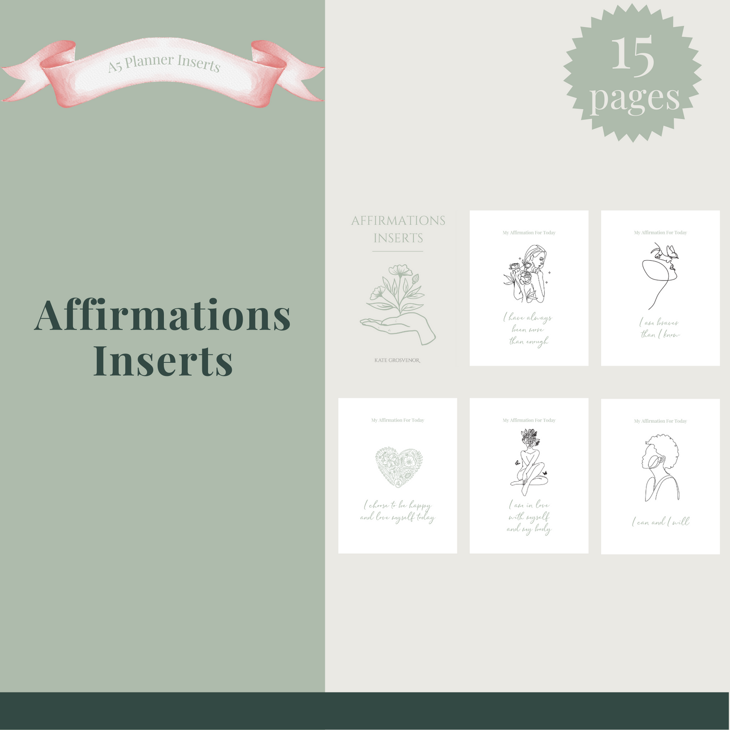 Affirmations Insert
