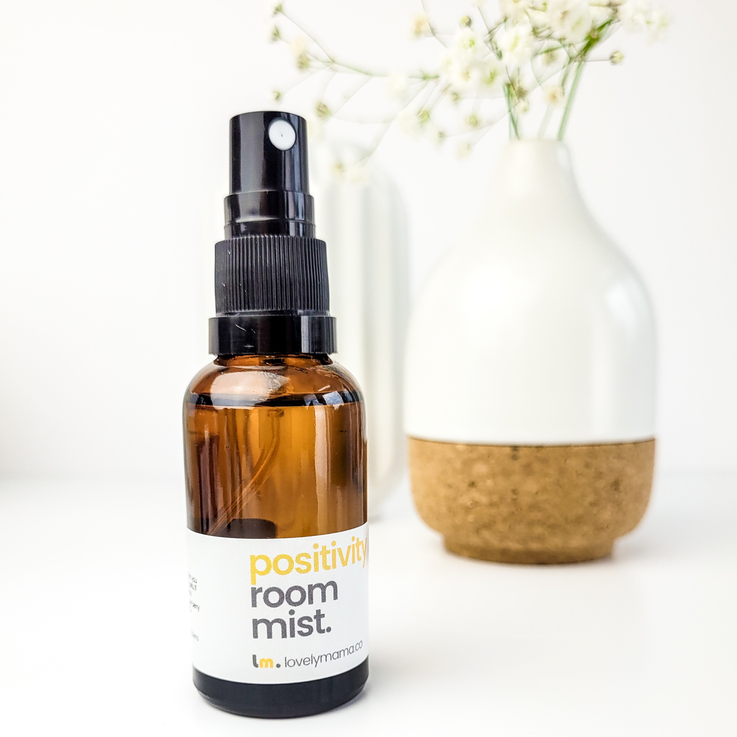 Positivity Room Spray| 100% Natural Non Toxic Room Mist: 30ml