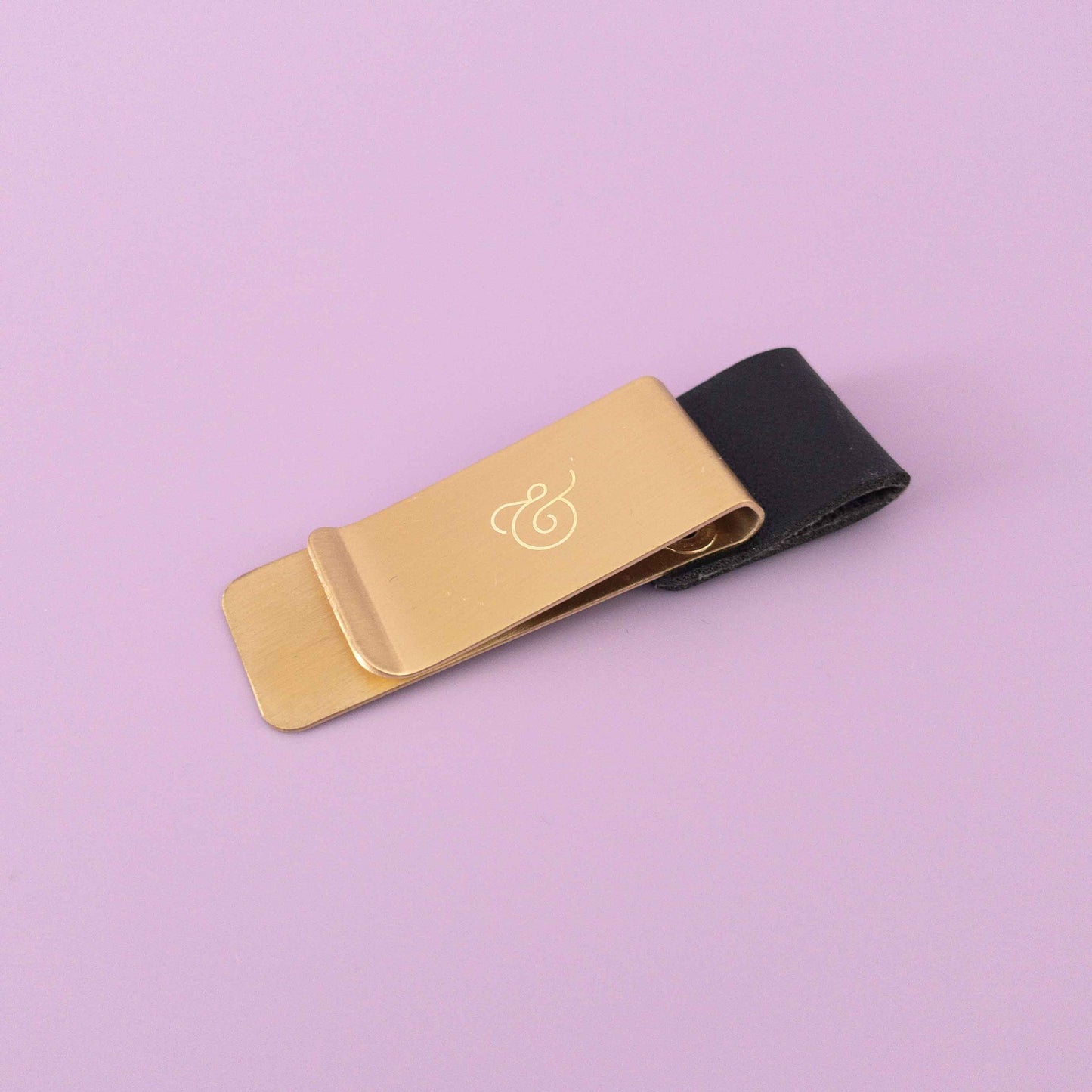 Pen Loop Holder - Black (Vegan Leather)
