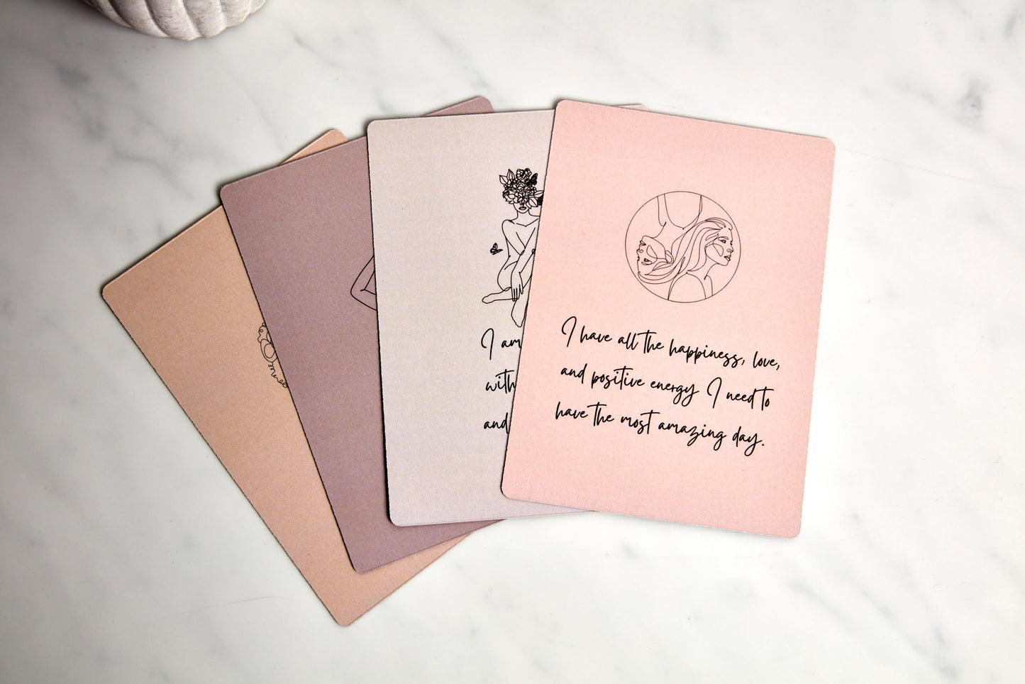 Heart Hug Affirmations Cards