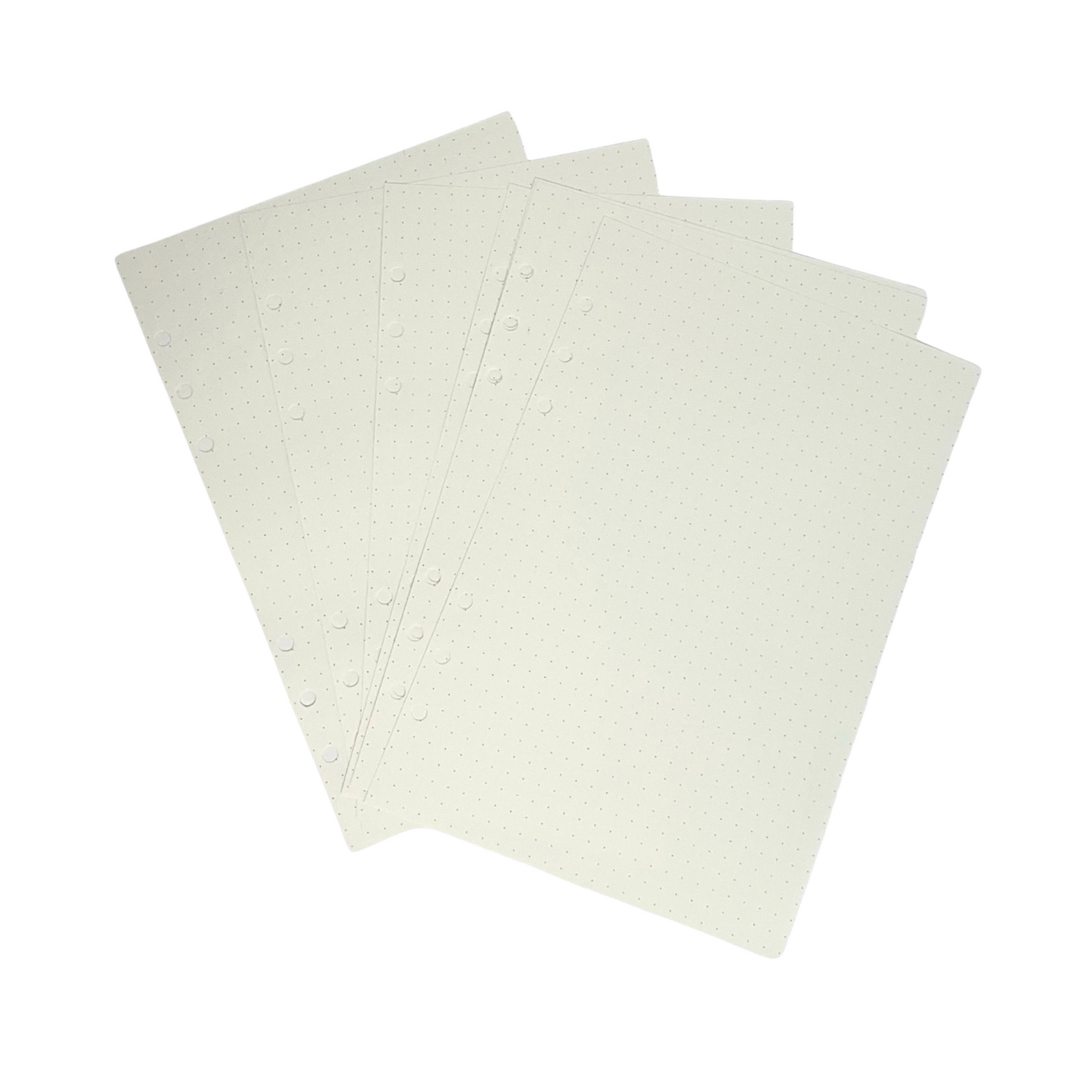 Cream Dotted Notepaper Insert