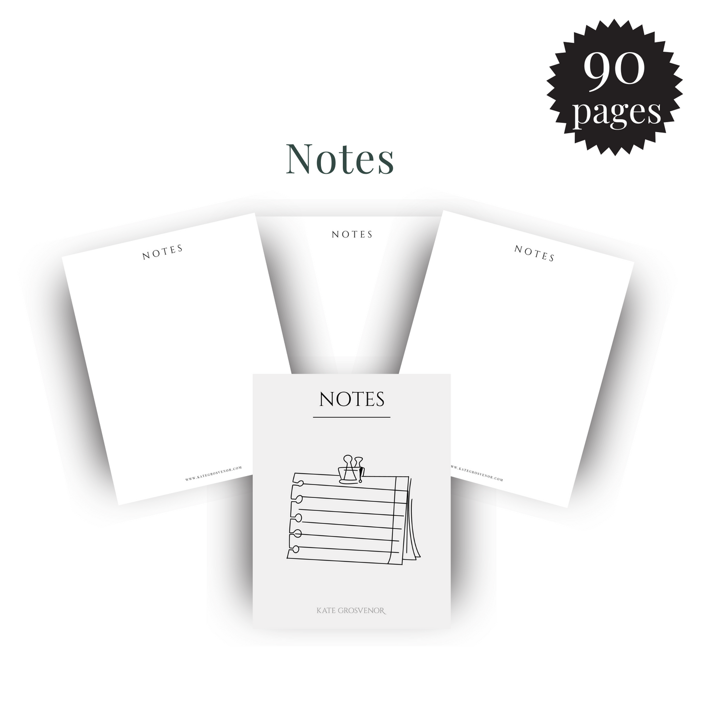 Notes Insert
