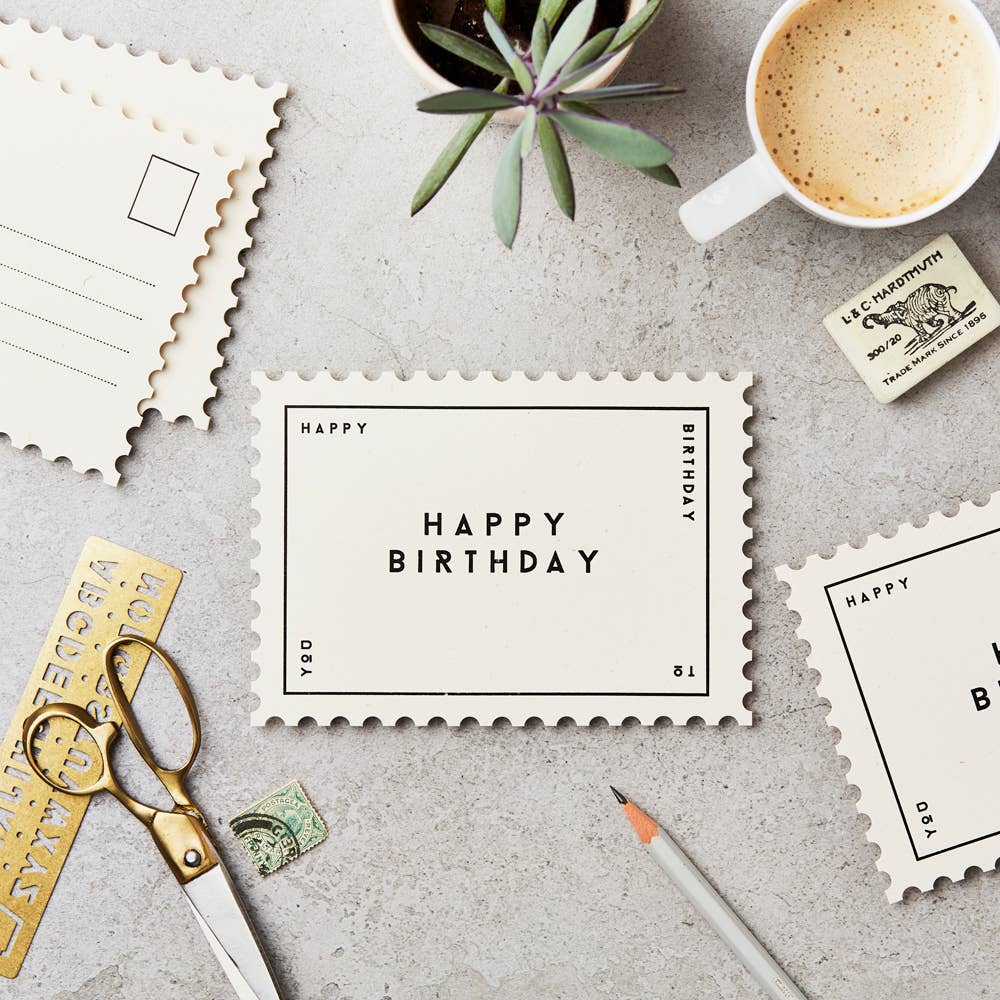 Happy Birthday Card/Postcard