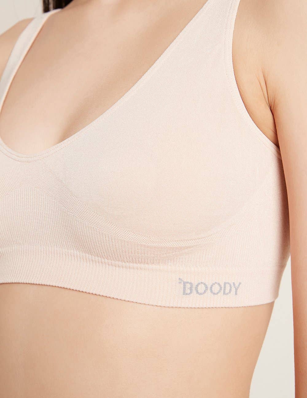 Boody Organic Bamboo Shaper Bra - Nude