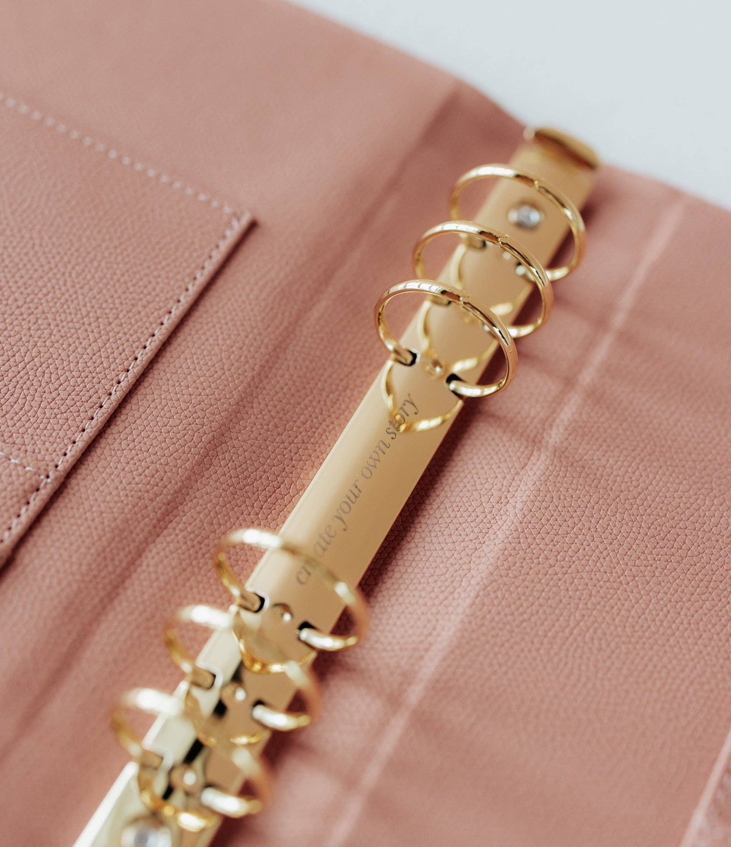 Luxury Ring Binder: Taupe Cover