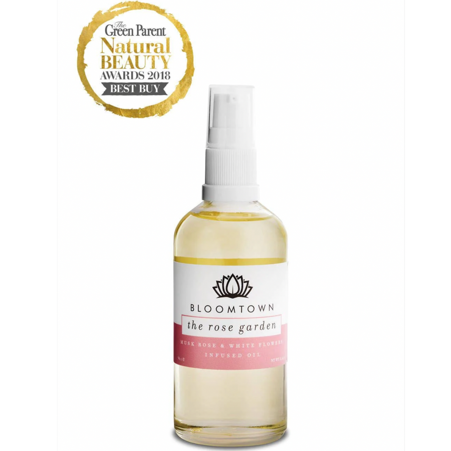 Bloomtown Body & Bath Oil - The Rose Garden (Musk Rose & White Florals)