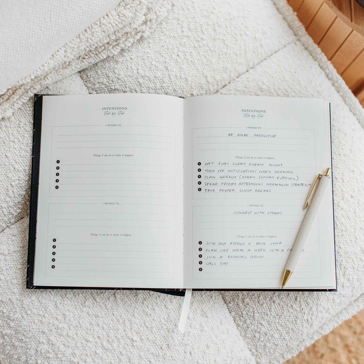 Body + Soul (Cloth) Wellness Journal and Planner (Cloth)