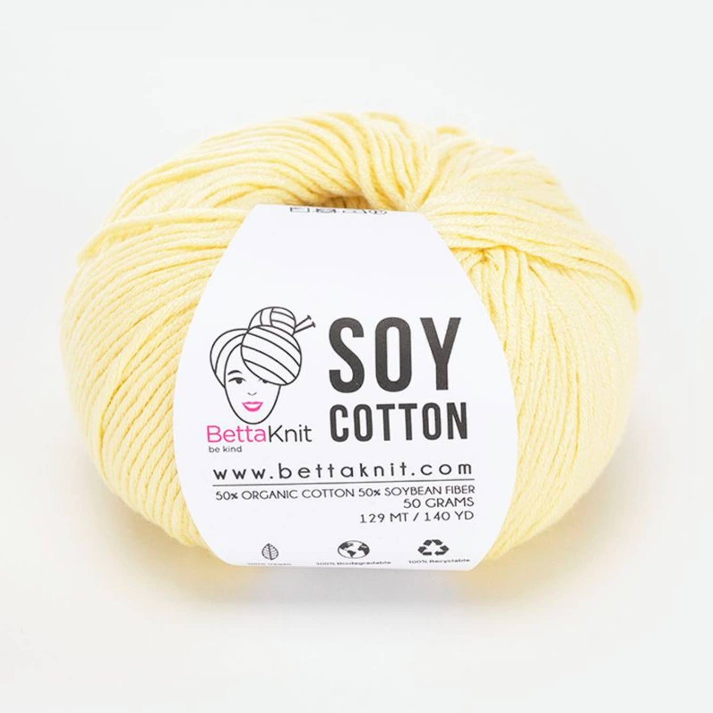 Soy Cotton, cotton and soy yarn: Cinderella