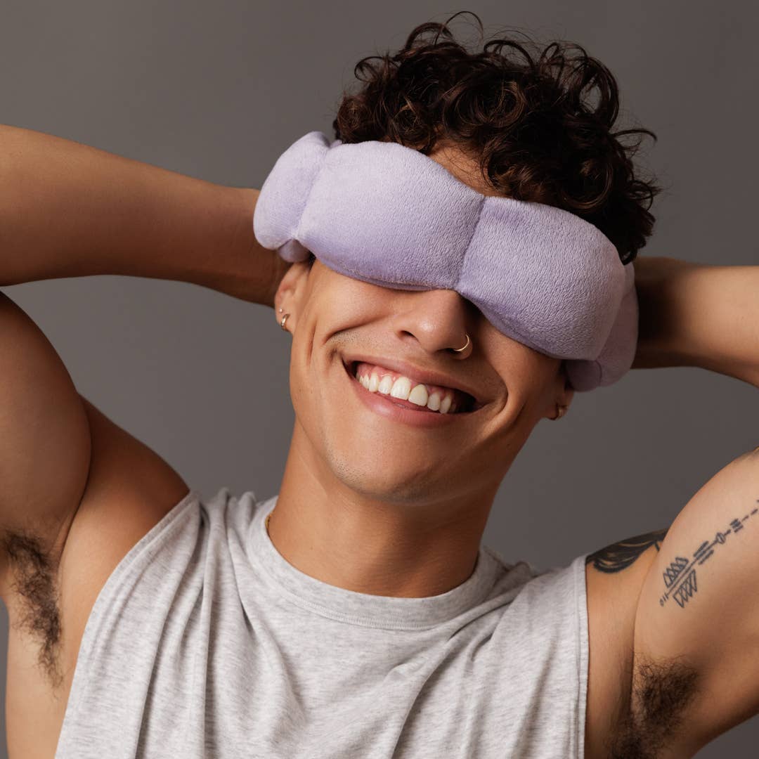 Nodpod Sleep Mask in Wisteria - Weighted Eye Mask