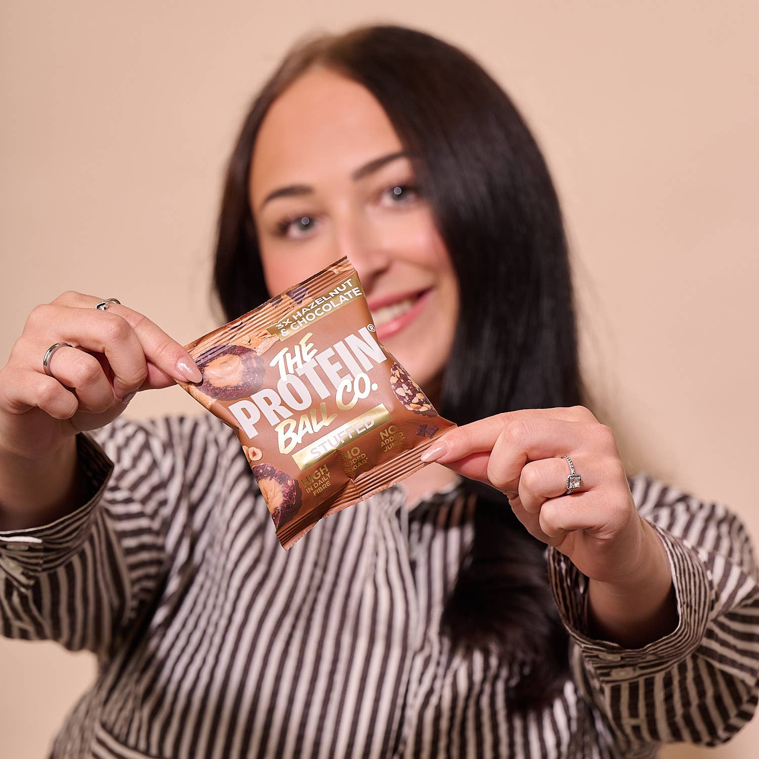 *NEW FLAVOUR* HAZELNUT & CHOCOLATE - STUFFED - 10 X 36G