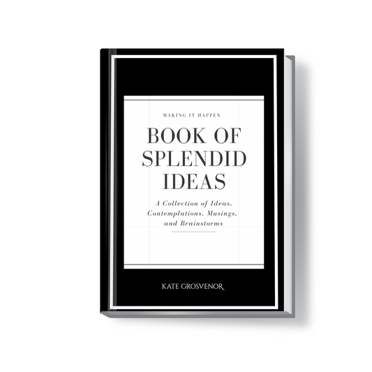 Book of Splendid Ideas Black
