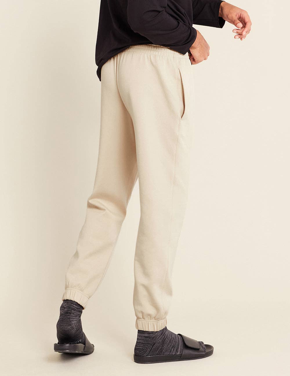 Cuffed Sweat Pants: Dark Olive