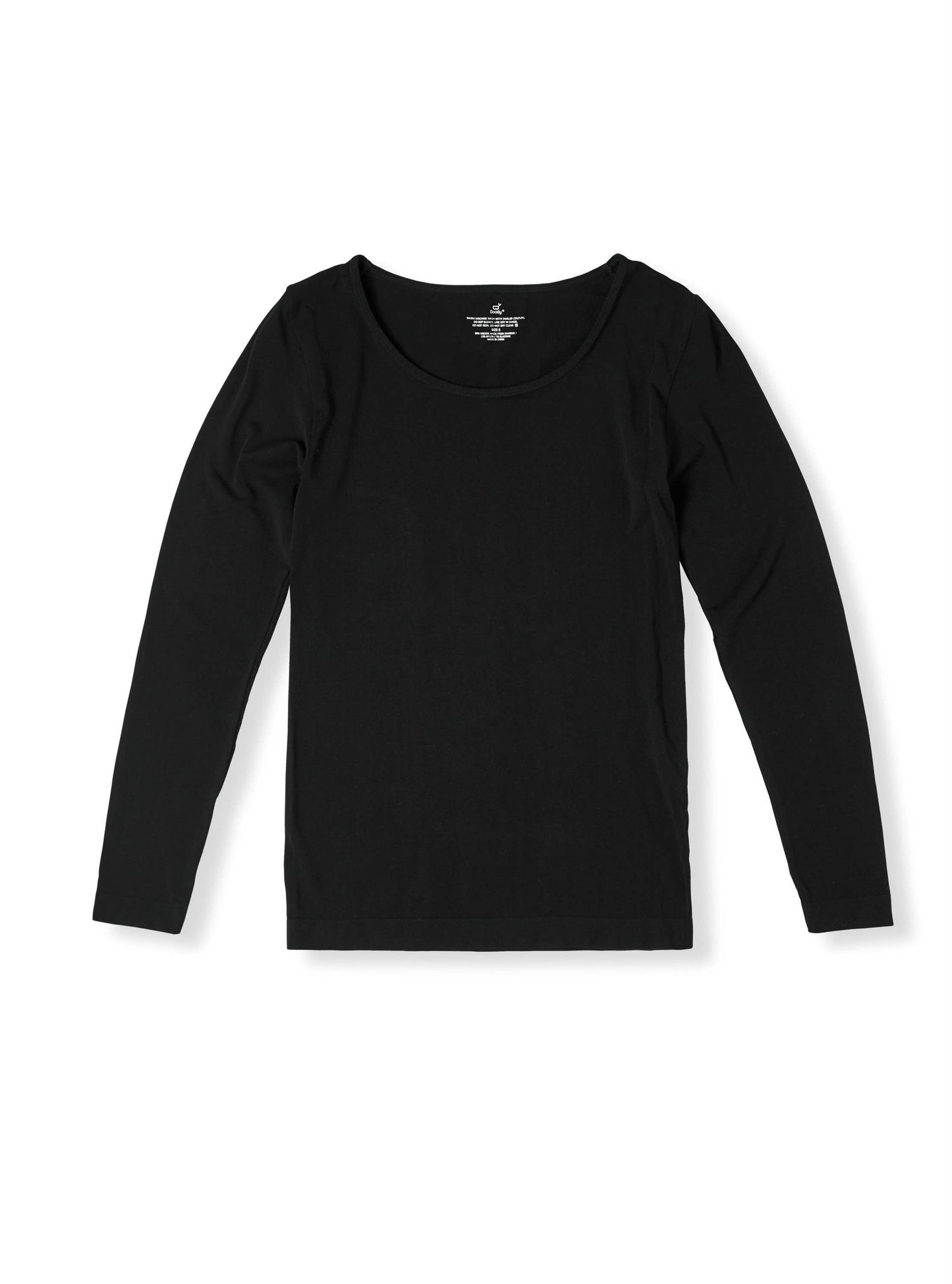 Long Sleeve Top in Black