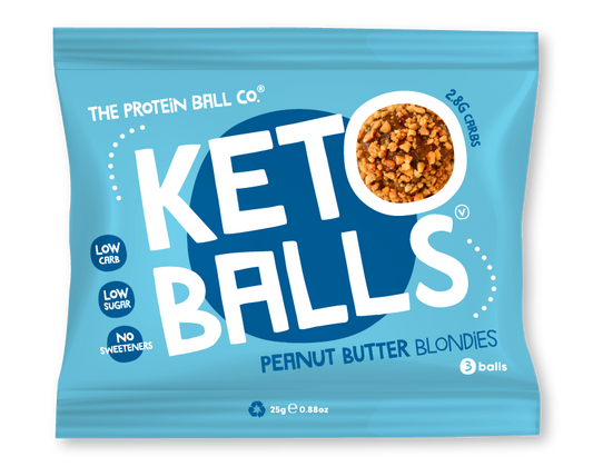 Peanut Butter Blondies Keto Ball Snack 25g (3 balls)
