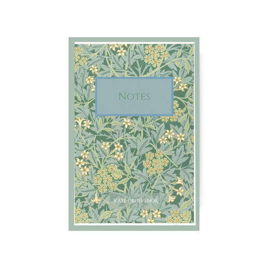 William Morris Jasmine Notebook