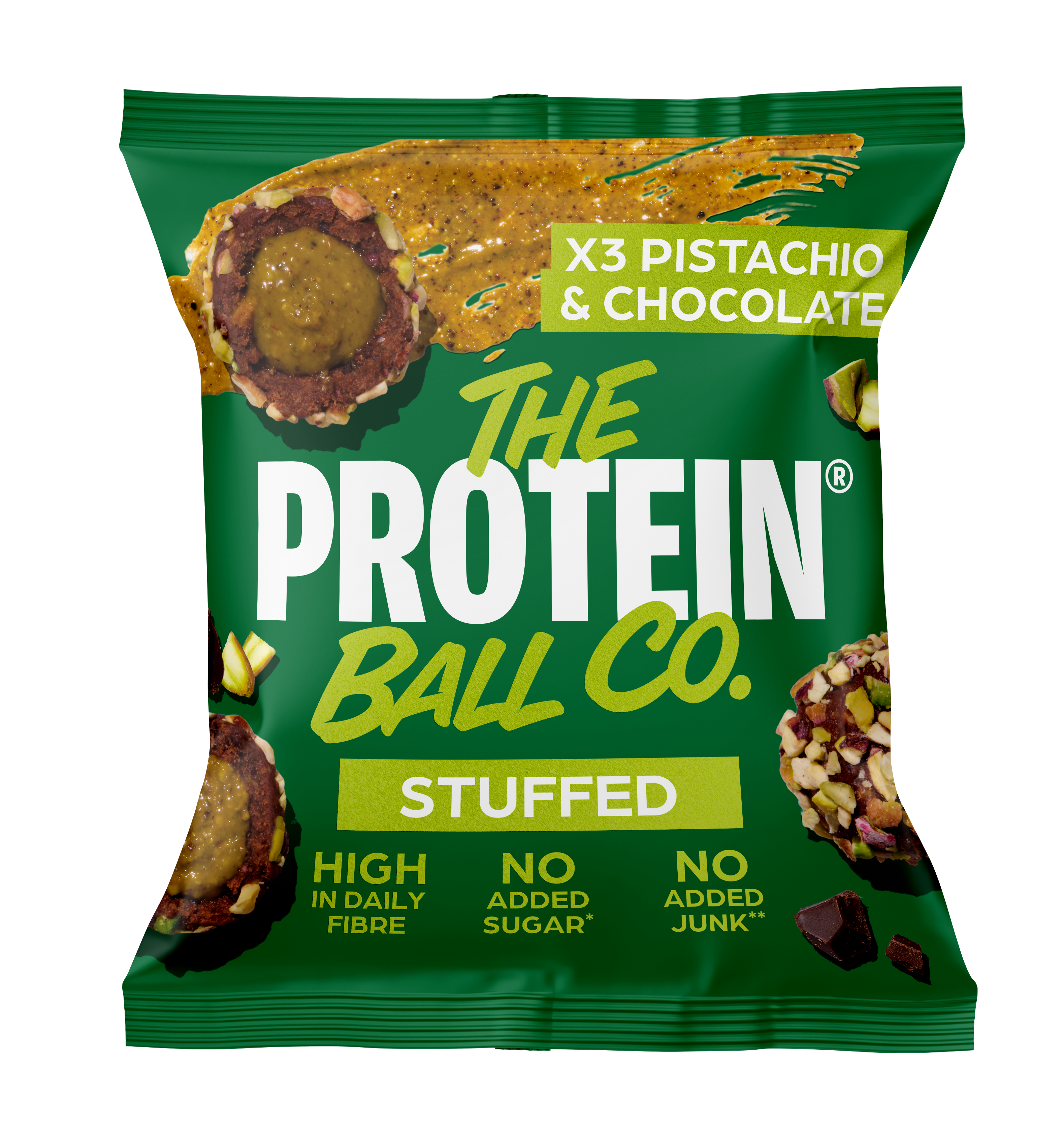 *NEW FLAVOUR* PISTACHIO & CHOCOLATE - STUFFED RANGE 10 X 36G