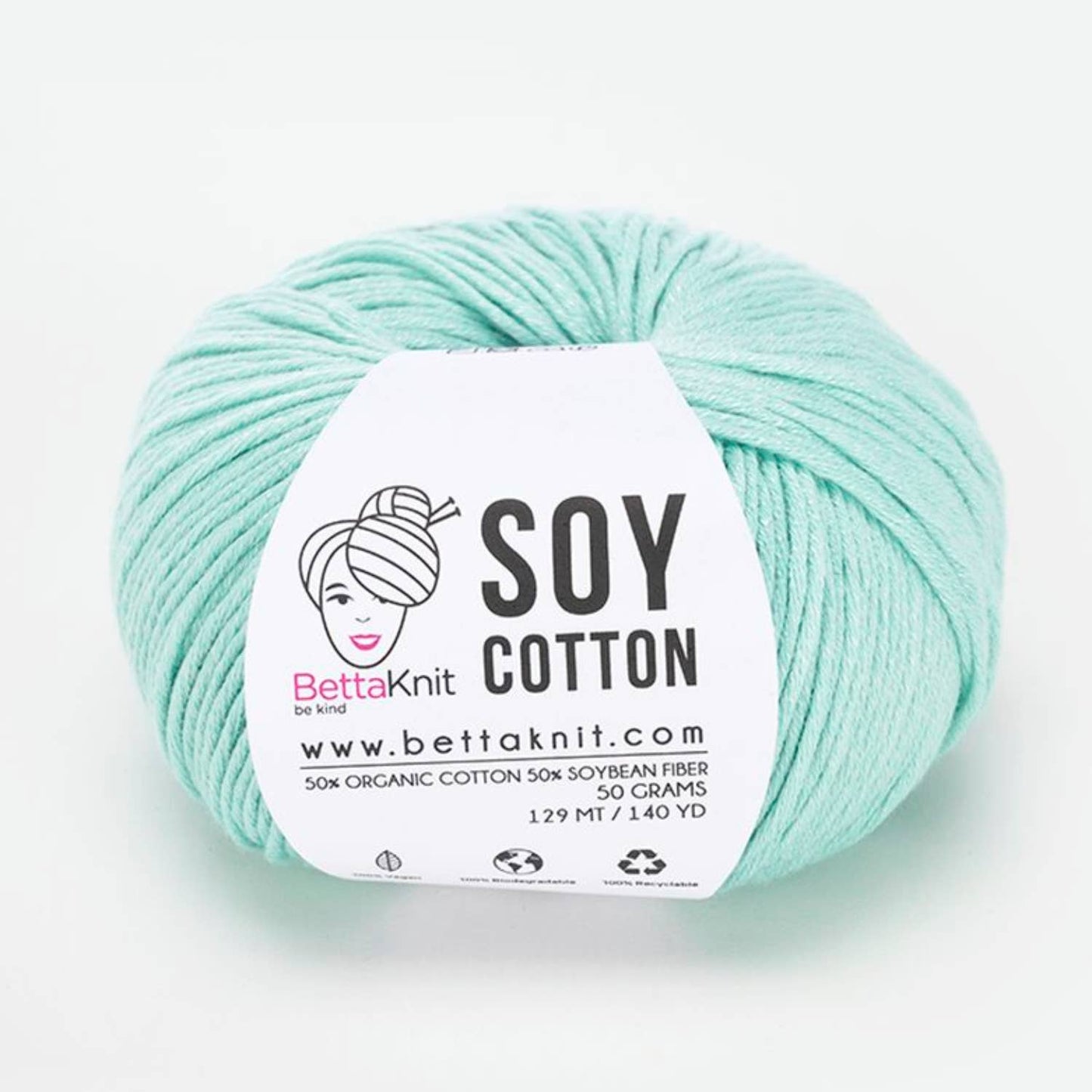 Soy Cotton, cotton and soy yarn: Cinderella