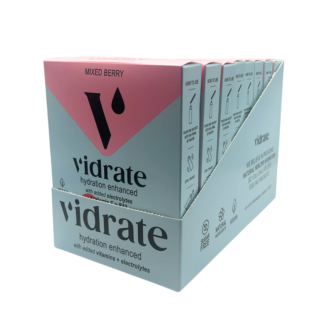 Vidrate Mixed Berry Hydration Sachets