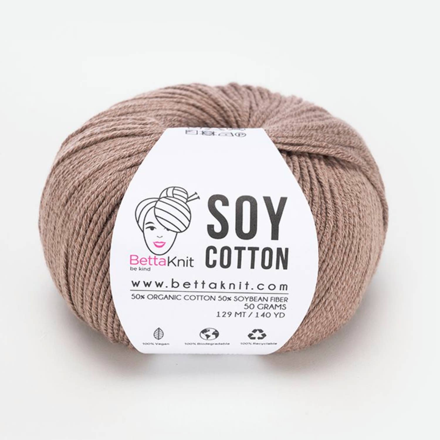 Soy Cotton, cotton and soy yarn: Blue Sky