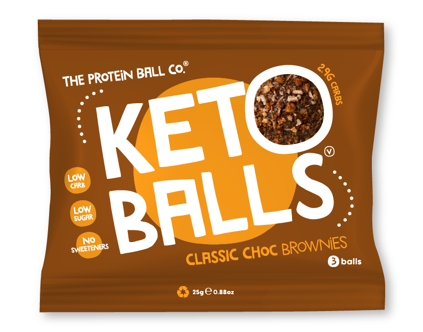 Classic Double Choc Keto Ball Snack 25g (3 balls)