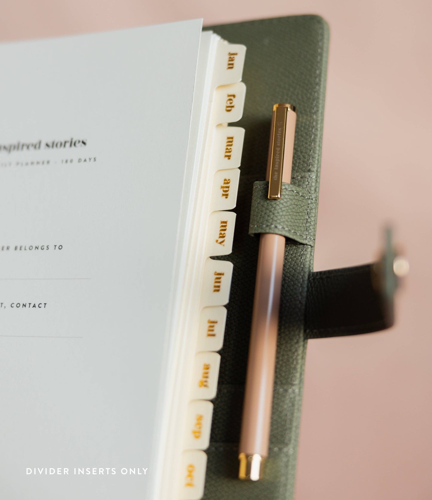 Monthly Divider Inserts