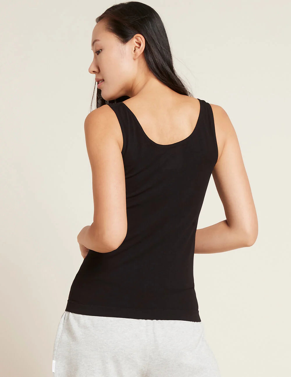 Boody Organic Bamboo Tank Top in Black