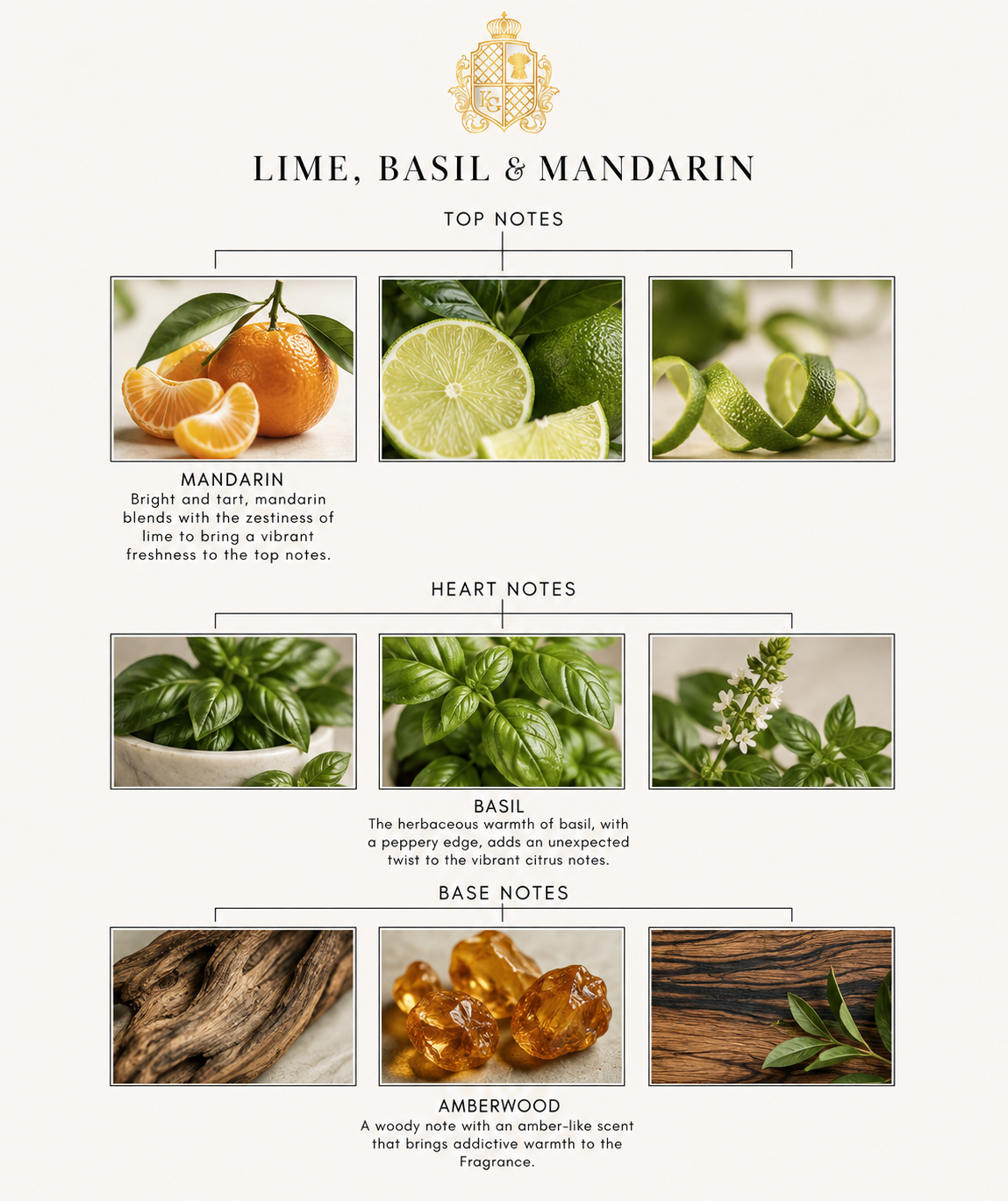 Kate Grosvenor Lifestyle Soy Wax Candle:  Lime Basil & Mandarin