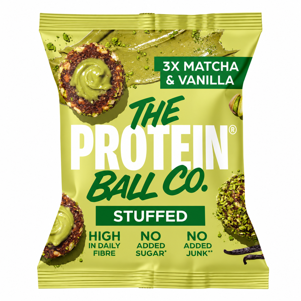 *NEW FLAVOUR* MATCHA & VANILLA - STUFFED 36G