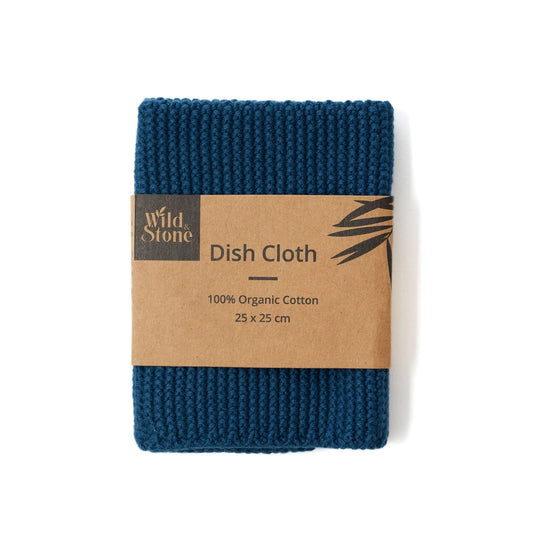 Dish Cloths - 100% Organic Cotton - Ocean