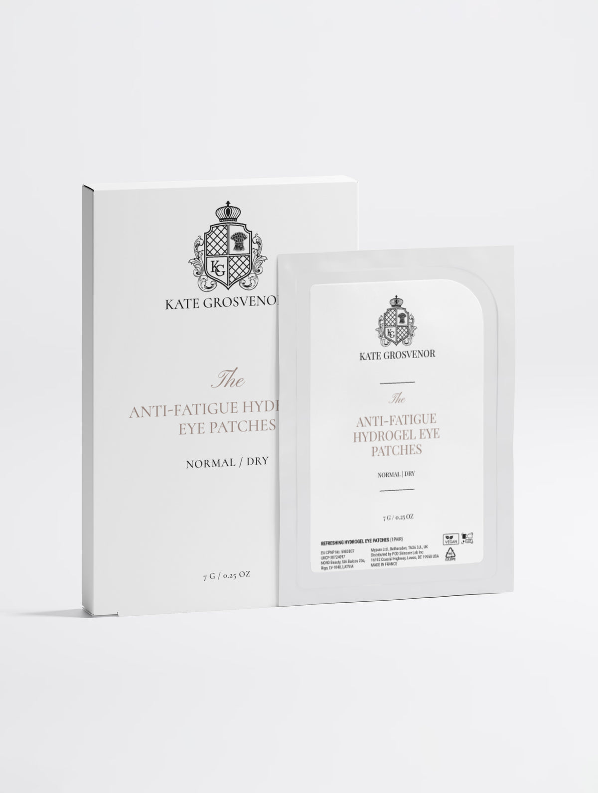 Anti-Fatigue Hydrogel Eye Patches