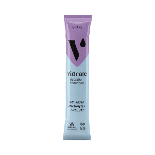 **NEW FLAVOUR * LIMITED EDITION** Grape Vidrate Hydration Sachets