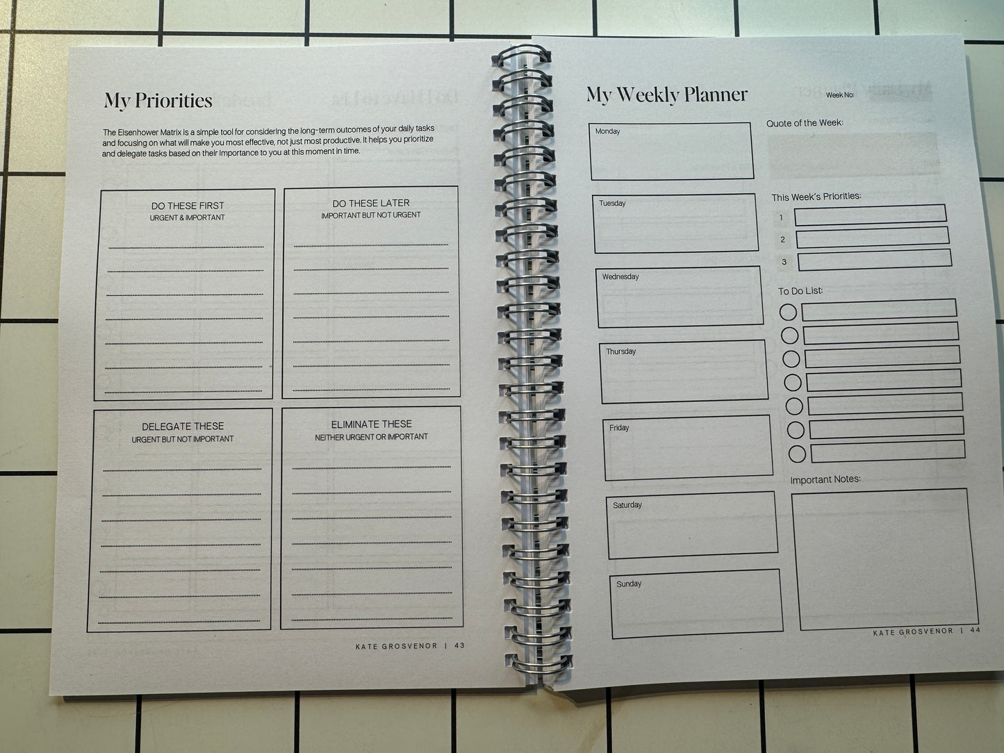 Perimenopause Planner & Tracker